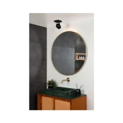 Lucide PRESTON Plafondspot Badk.-Zwart-1xGU10-50W-IP44 Hot