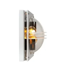 Lucide PRIVAS Wandlamp Buiten-Wit-2xE27-60W-IP44-PVC Online