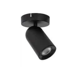 Lucide PUNCH Plafondspot-Zwart-1xGU10-35W-Metaal Outlet