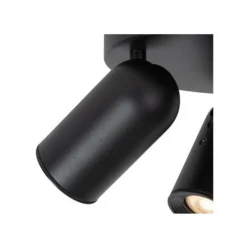 Lucide PUNCH Plafondspot-Zwart-Ø21-3xGU10-35W-Metaal Clearance