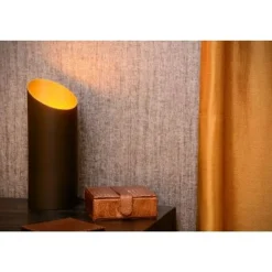 Lucide QUIRIJN - Tafellamp - Ø 9,6 cm - 1xE27 - Zwart Hot