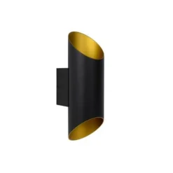 Lucide QUIRIJN - Wandlamp - Ø 10 cm - 1xG9 - Zwart Online