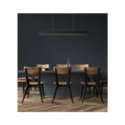 Lucide RAYA LED Hanglamp-Zwart-LED Dimb.-36W-2700K-Metaal New