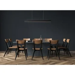 Lucide RAYA LED Hanglamp-Zwart-LED Dimb.-36W-2700K-Metaal New