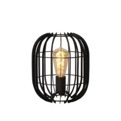 Lucide REDA - Tafellamp - Ø 22 cm - 1xE27 - Zwart Hot
