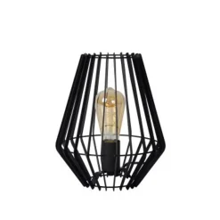 Lucide REDA Tafellamp E27/40W H27cm Zwart