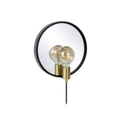Lucide REFLEX - Spiegellamp - 1xE27 - Zwart Clearance
