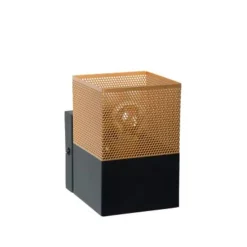 Lucide RENATE - Wandlamp - 1xE27 - Zwart Online