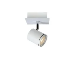 Lucide RILOU - Plafondspot - LED Dimb. - GU10 - 1x5W 3000K - Wit Discount