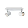 Lucide RILOU - Plafondspot - LED Dimb. - GU10 - 2x5W 3000K - Wit Discount