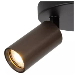 Lucide RITMO - Plafondspot - Ø 18 cm - 3xGU10 (MR11) - Koffie