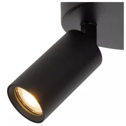 Lucide RITMO - Plafondspot - Ø 15 cm - 2xGU10 (MR11) - Zwart Online