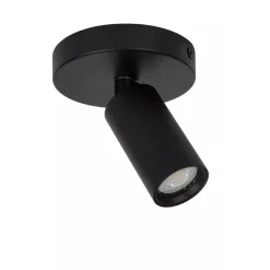 Lucide RITMO - Plafondspot - Ø 10 cm - 1xGU10 (MR11) - Zwart Clearance