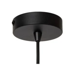 Lucide ROSAS Hanglamp-Zwart-Ø26-1xE27-40W-Metaal