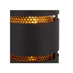 Lucide ROSAS Tafellamp-Zwart-Ø16-1xE27-40W-Metaal Hot