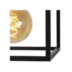Lucide RUBEN Hanglamp 1x E27 40W Zwart / mat goud Hot
