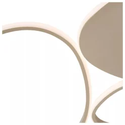 Lucide SAMLING - Plafonnière - LED Dimb. - CCT - 1x30W 2700K/4000K - Taupe Discount