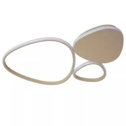 Lucide SAMLING - Plafonnière - LED Dimb. - CCT - 1x30W 2700K/4000K - Taupe Discount