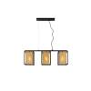 Lucide SANSA - Hanglamp - 3xE27 - Zwart Online