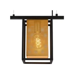 Lucide SANSA - Hanglamp - 3xE27 - Zwart Online