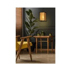 Lucide SANSA - Hanglamp - 1xE27 - Zwart Clearance