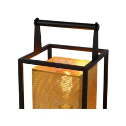 Lucide SANSA - Tafellamp - 1xE27 - Zwart Hot