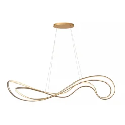 Lucide SARDANA Hanglamp-Mat Go.-LED Dimb.-53W-2700K/3200K Discount