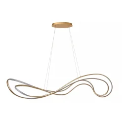 Lucide SARDANA Hanglamp-Mat Go.-LED Dimb.-53W-2700K/3200K Discount