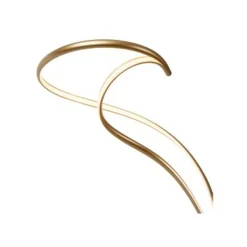 Lucide SARDANA Vloerlamp-Mat Go.-Ø43,5-LED Dimb.-30,5W Hot