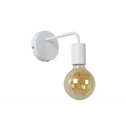 Lucide SCOTT - Wandlamp - 1xE27 - Wit Clearance