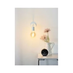 Lucide SCOTT - Wandlamp - 1xE27 - Wit Clearance