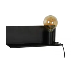 Lucide SEBO - Bedlamp - 1xE27 - Zwart Hot