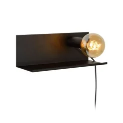 Lucide SEBO - Bedlamp - 1xE27 - Zwart Hot