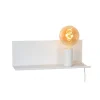 Lucide SEBO - Bedlamp - 1xE27 - Wit Sale