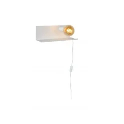 Lucide SEBO - Bedlamp - 1xE27 - Wit Sale