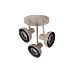 Lucide SENSAS Plafondspot-Beige-Ø25,8-3xGU10 (ES111)-12W Outlet
