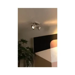 Lucide SENSAS Plafondspot-Beige-2xGU10 (ES111)-12W-Staal Best