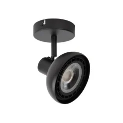 Lucide SENSAS Plafondspot-Zwart-1xGU10 (ES111)-12W-Staal Discount