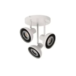 Lucide SENSAS Plafondspot-Wit-Ø25,8-3xGU10 (ES111)-12W Online