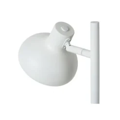 Lucide SENSAS Tafellamp-Wit-Ø18-1xGU10 (ES111)-12W-Staal Discount