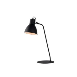 Lucide SHADI - Bureaulamp - Ø 20 cm - 1xE14 - Zwart Online