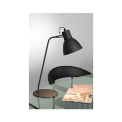Lucide SHADI - Bureaulamp - Ø 20 cm - 1xE14 - Zwart Online