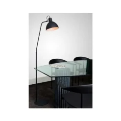 Lucide SHADI - Leeslamp - Ø 28 cm - 1xE27 - Zwart Discount