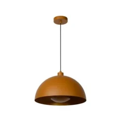Lucide SIEMON - Hanglamp - Ø 40 cm - 1xE27 - Okergeel Best