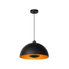Lucide SIEMON - Hanglamp - Ø 40 cm - 1xE27 - Zwart Discount