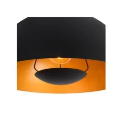 Lucide SIEMON - Hanglamp - Ø 40 cm - 1xE27 - Zwart Discount