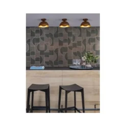 Lucide SIEMON - Plafonnière - Ø 25 cm - 1xE27 - Okergeel Discount