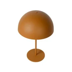 Lucide SIEMON - Tafellamp - Ø 25 cm - 1xE14 - Okergeel Online