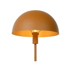 Lucide SIEMON - Tafellamp - Ø 25 cm - 1xE14 - Okergeel Online