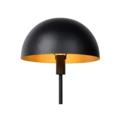 Lucide SIEMON - Tafellamp - Ø 25 cm - 1xE14 - Zwart Clearance